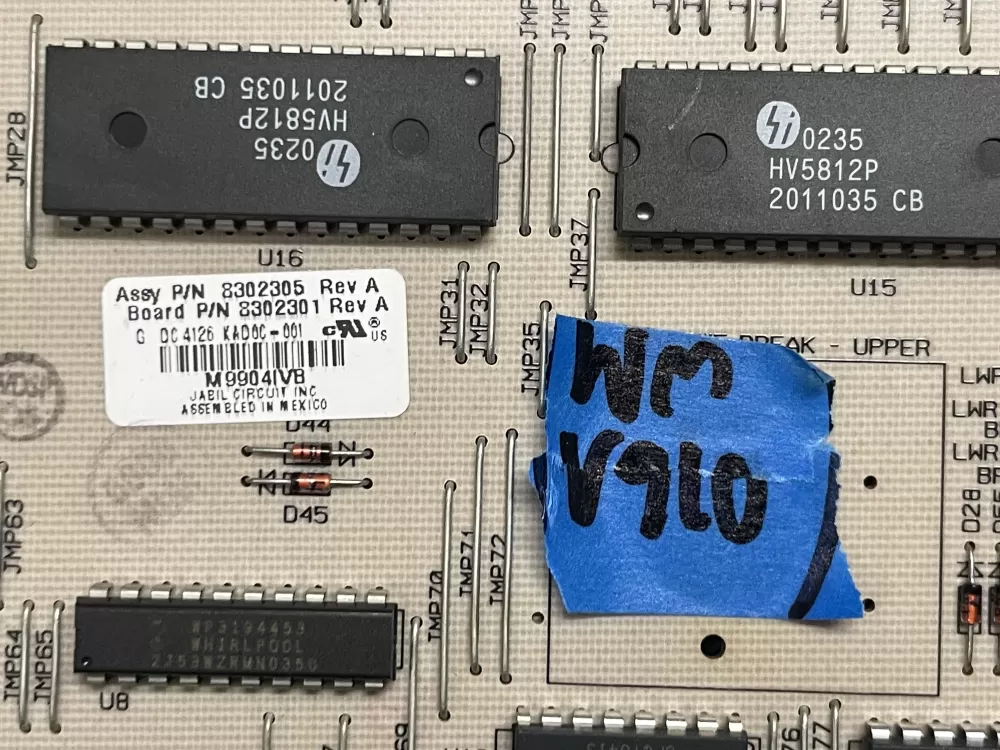 KitchenAid 8302301 Oven Control Board AZ204393 | Wmv910