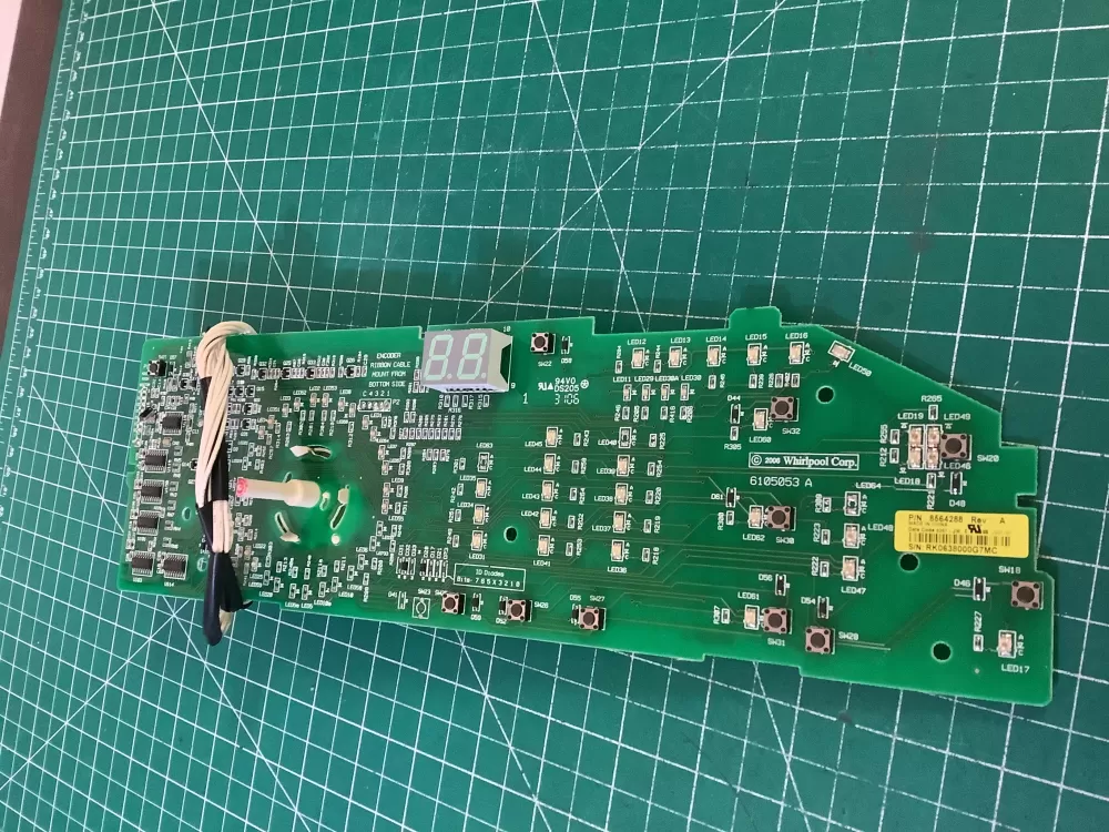Whirlpool AP6013318 8564288 8564288R WP8564288 PS11746544 Washer Control Board