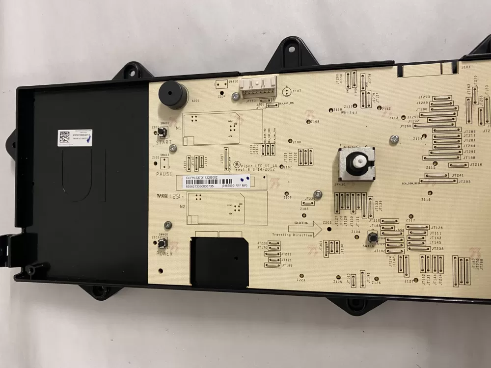 GE 237D1395G014 237D1122G002 WH12X20500 Washer Control Board