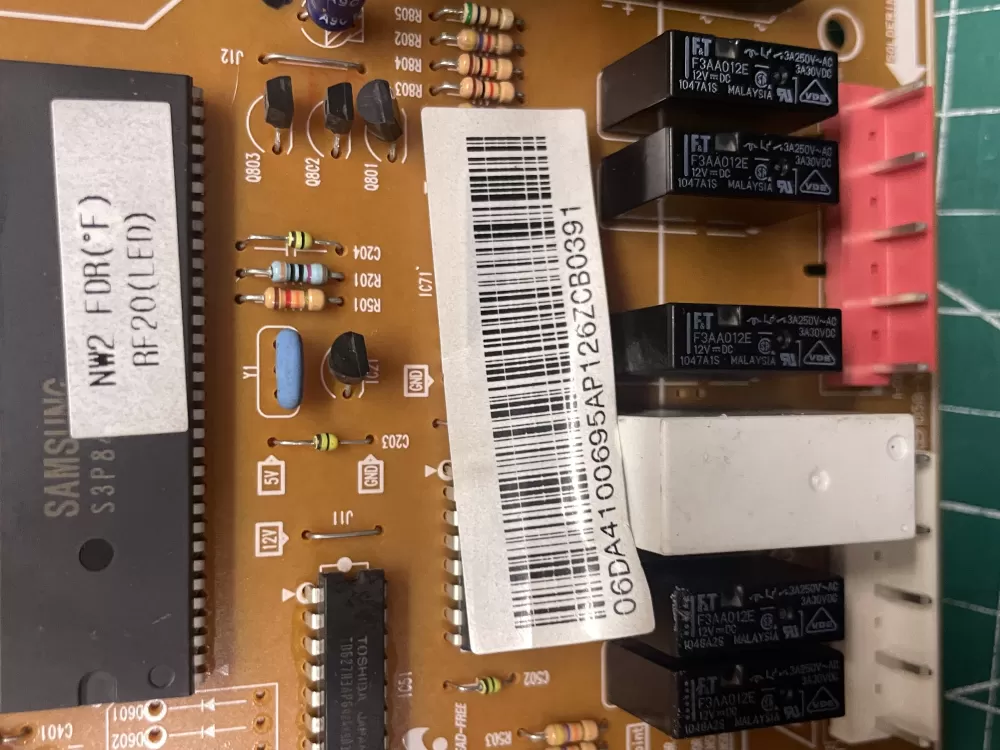 Samsung DA41-00695A Refrigerator Control Board AZ212869 | Wm783