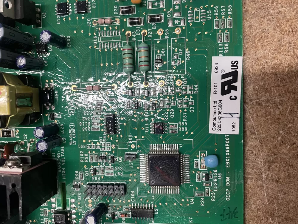 GE Control Board 225D4206G004 EBX1069P007 WR55X11080 Fridge AZ4702 | KM1410