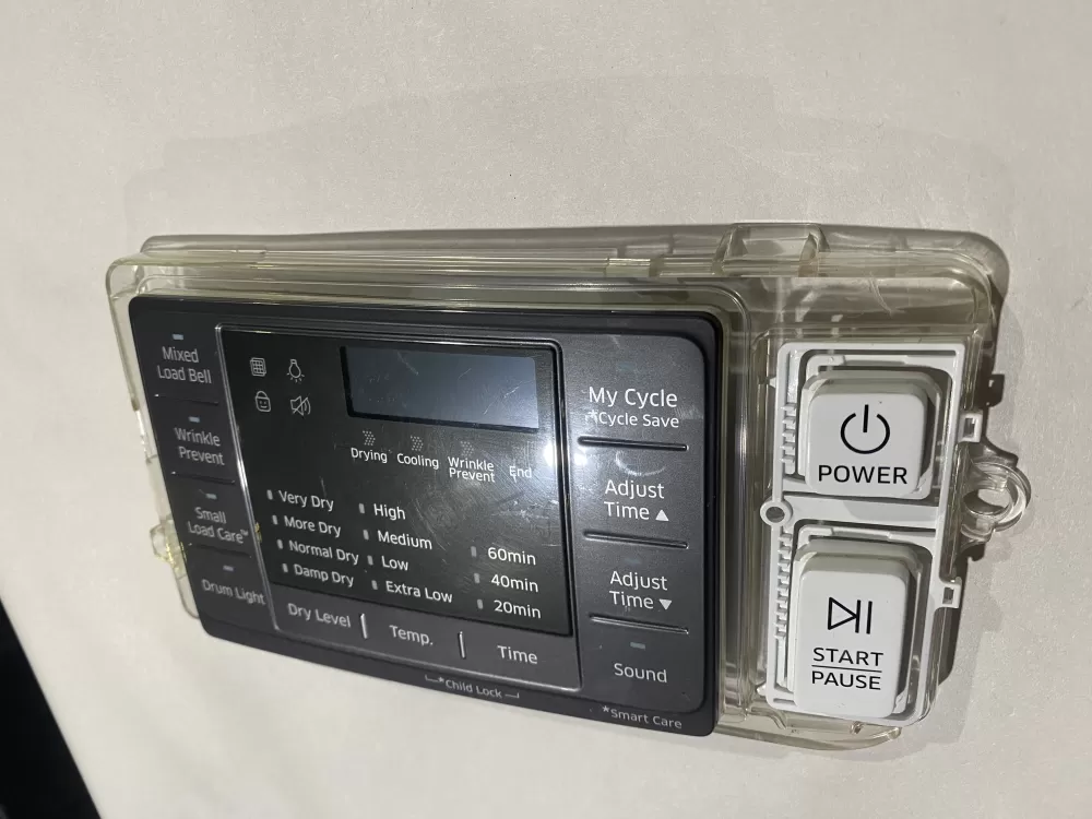 Samsung DC92-01607J DC94-06643A Dryer UI Control Board  AZ145487 | BK2437