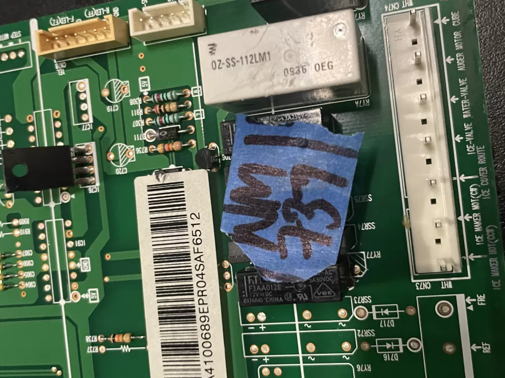 Samsung DA41-00689E Refrigerator Control Board AZ25763 | WM739