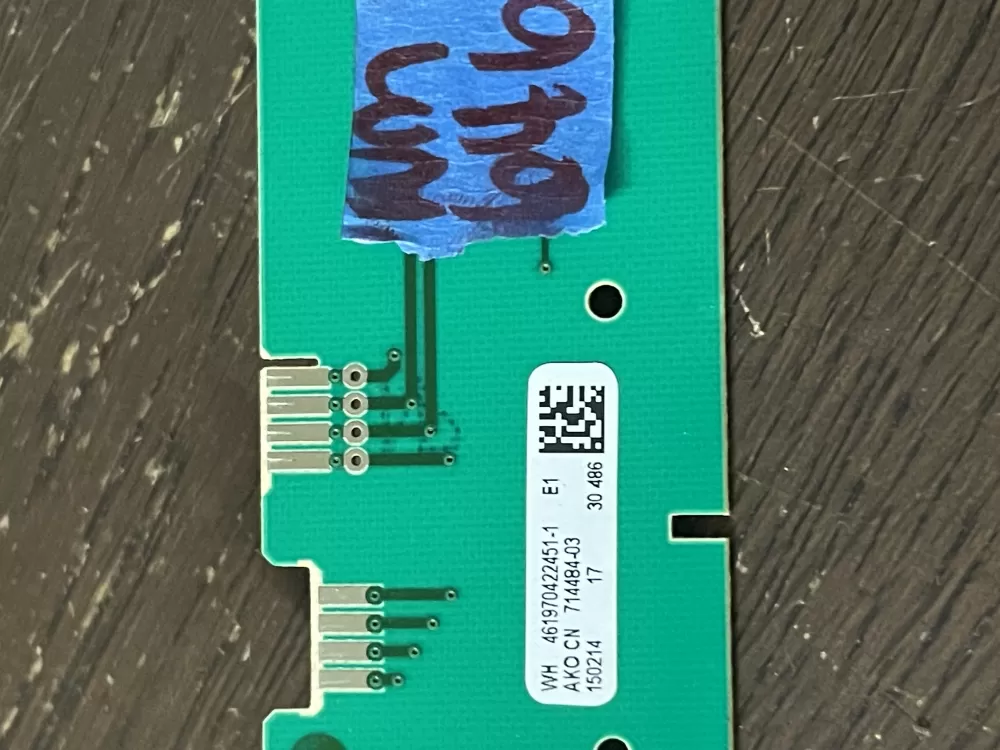 Maytag W10192981 Whirlpool Washer Control Board AZ47297 | Wm647