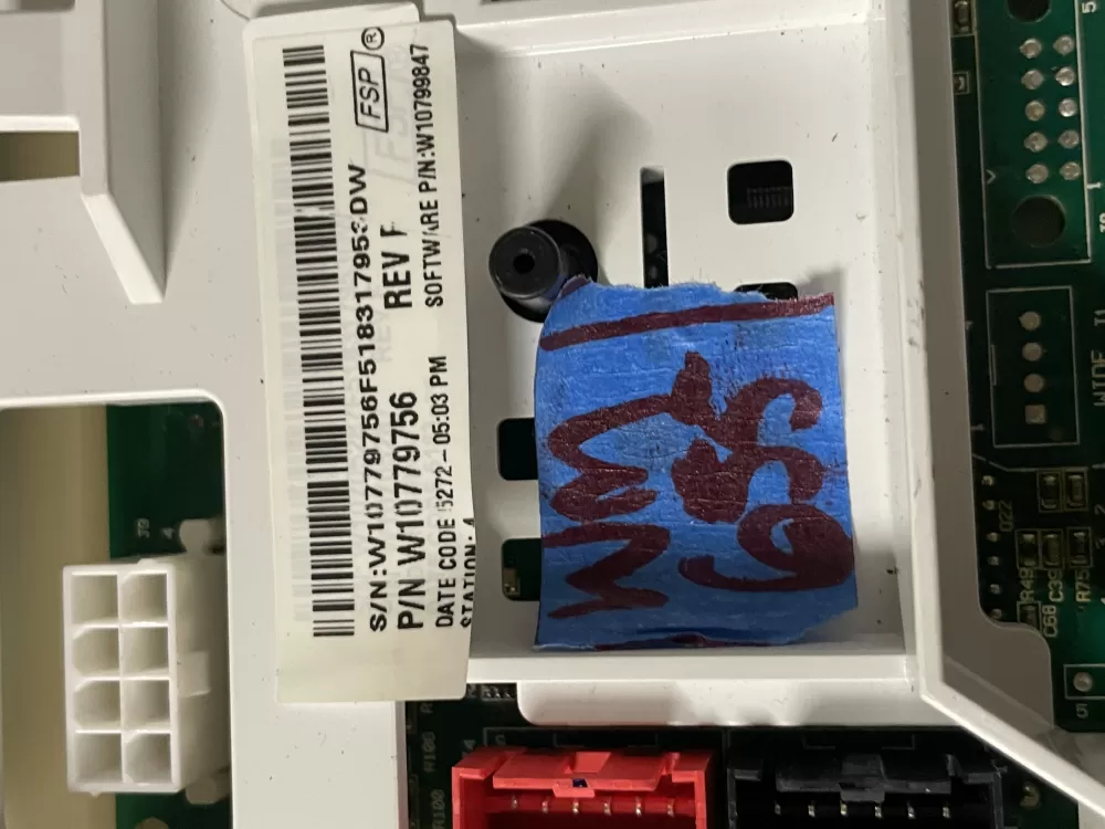 Maytag W10779756 W10833062 W10864962 Washer Control Board AZ46952 | Wm655