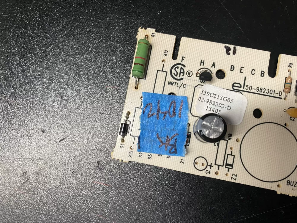 GE 559C213G05 50-982301- 50-982301- Dryer Control Board AZ12312 | BK1042