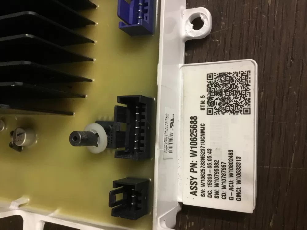 Whirlpool W10625688 W10812423 PS11723057 Washer Control Board AZ6860 | NR481