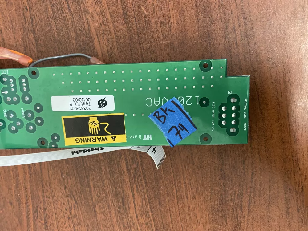 Frigidaire 40498600 Refrigerator Control Board Dispenser AZ37221 | BK74