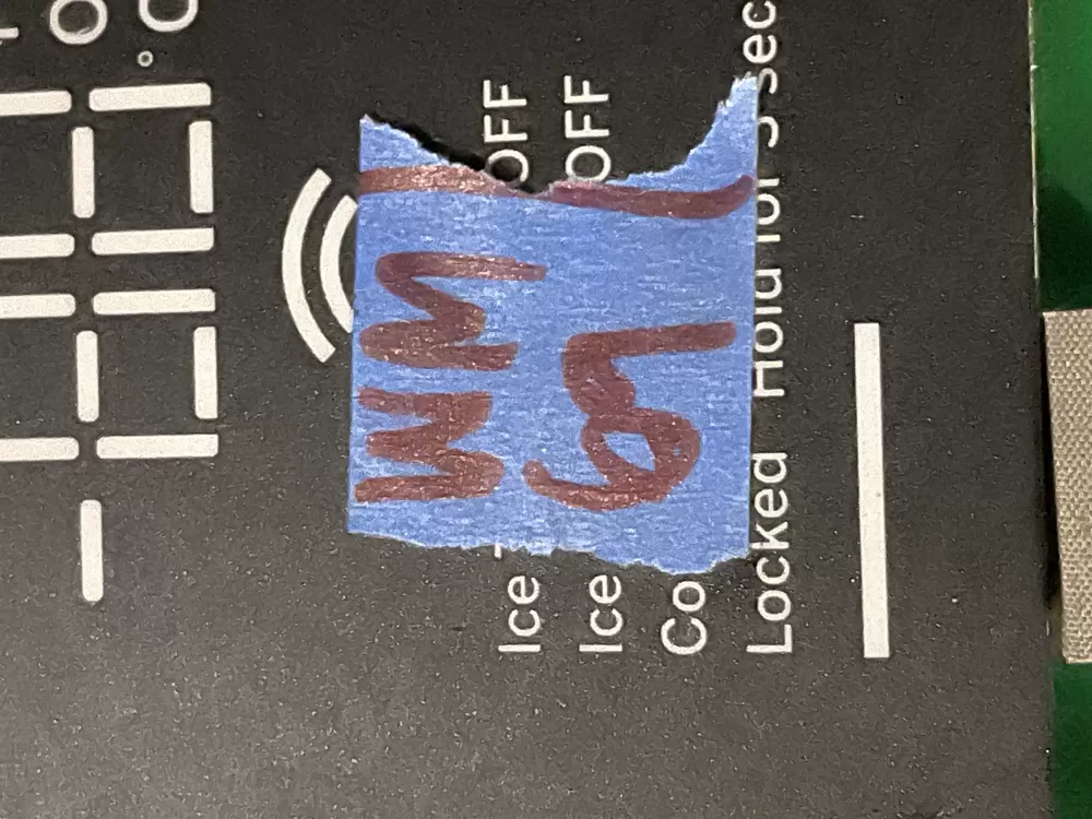 GE 197D8542G003 Refrigerator Control Board Dispenser AZ34543 | Wm69