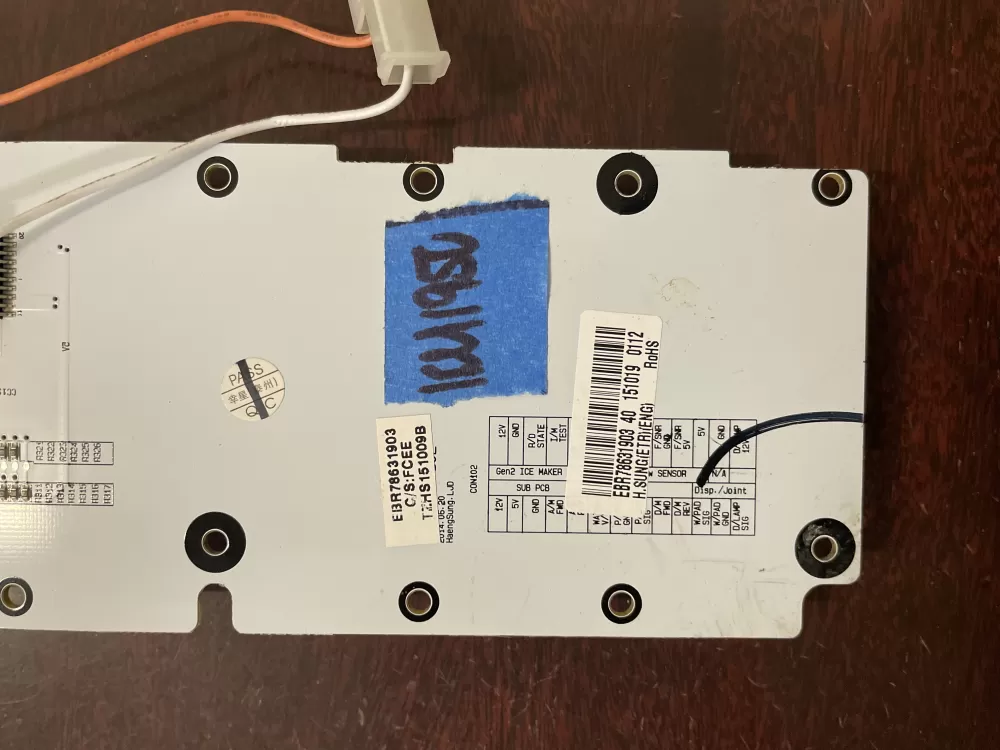 LG EBR78631903 Refrigerator Control Board Dispenser AZ61164 | KM1950