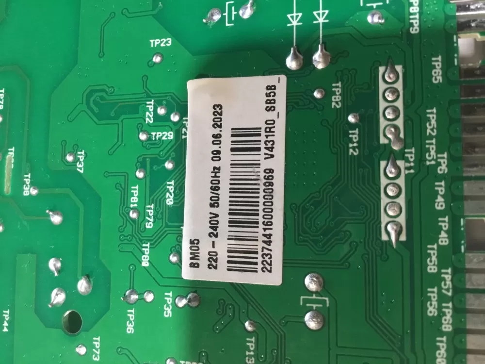 Kenwood KDW60X20 Dishwasher Main Control & Power Board  AZ48719 | NR1792