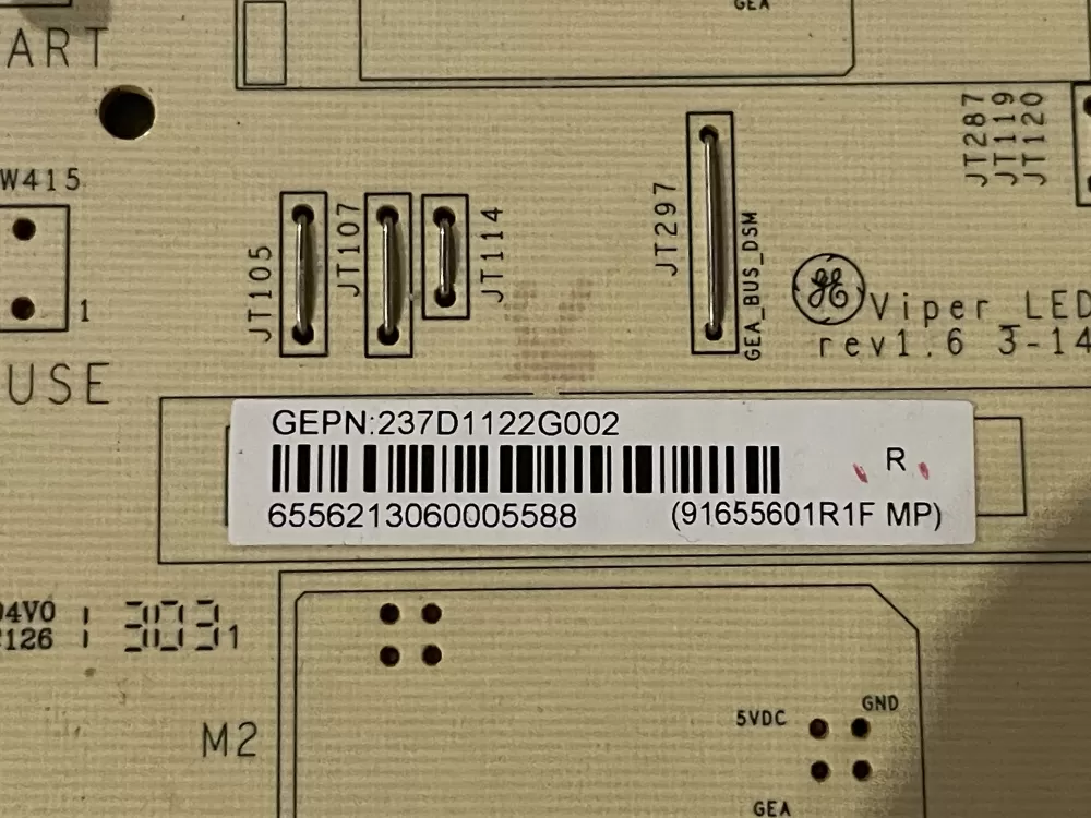 GE 237D1395G014 237D1122G002 WH12X20500 Washer Control Board AZ33539 | Wm206