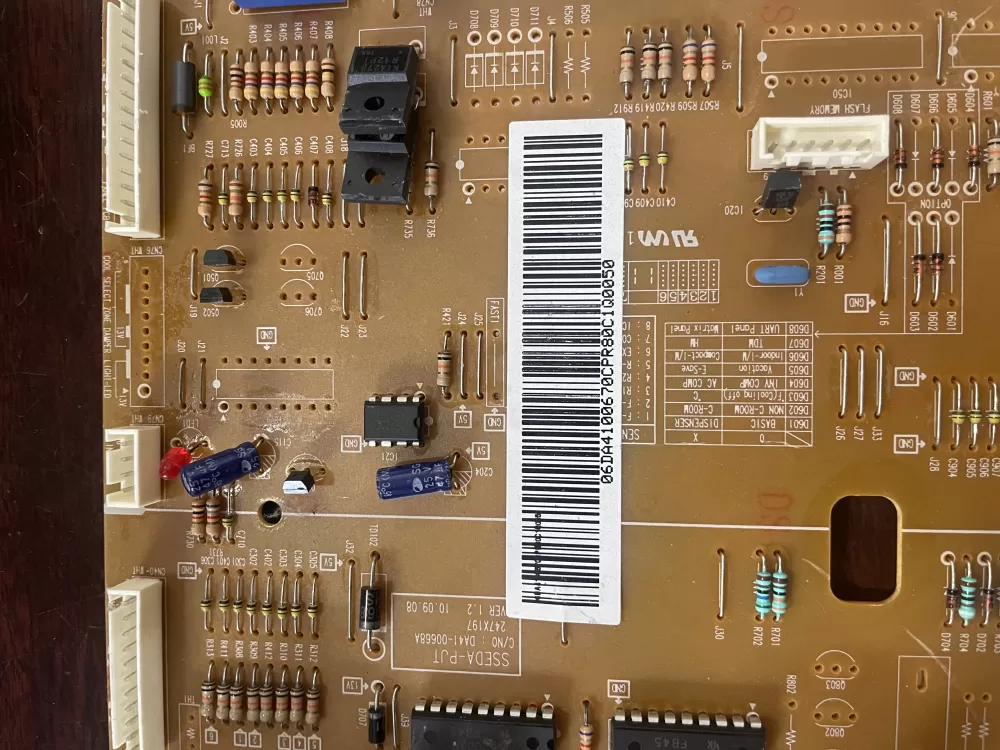Samsung DA41-00670C DA41-00668A Refrigerator Control Board AZ41874 | KM1732