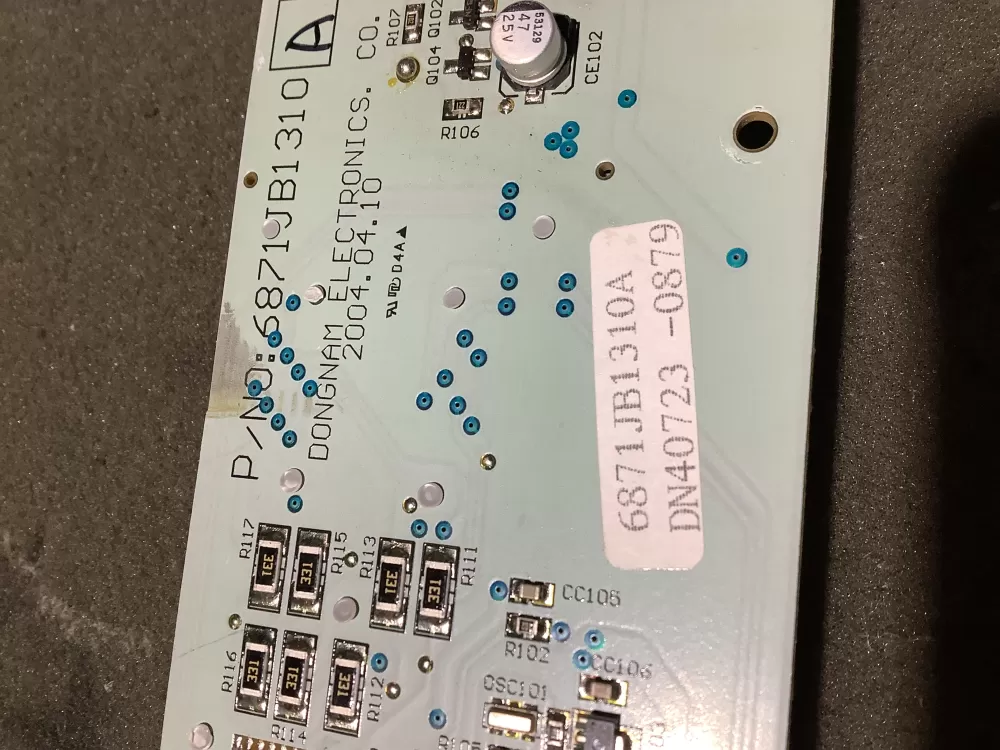 LG 6871JB1310A Refrigerator Dispenser Display Control Board AZ121182 | NR2226
