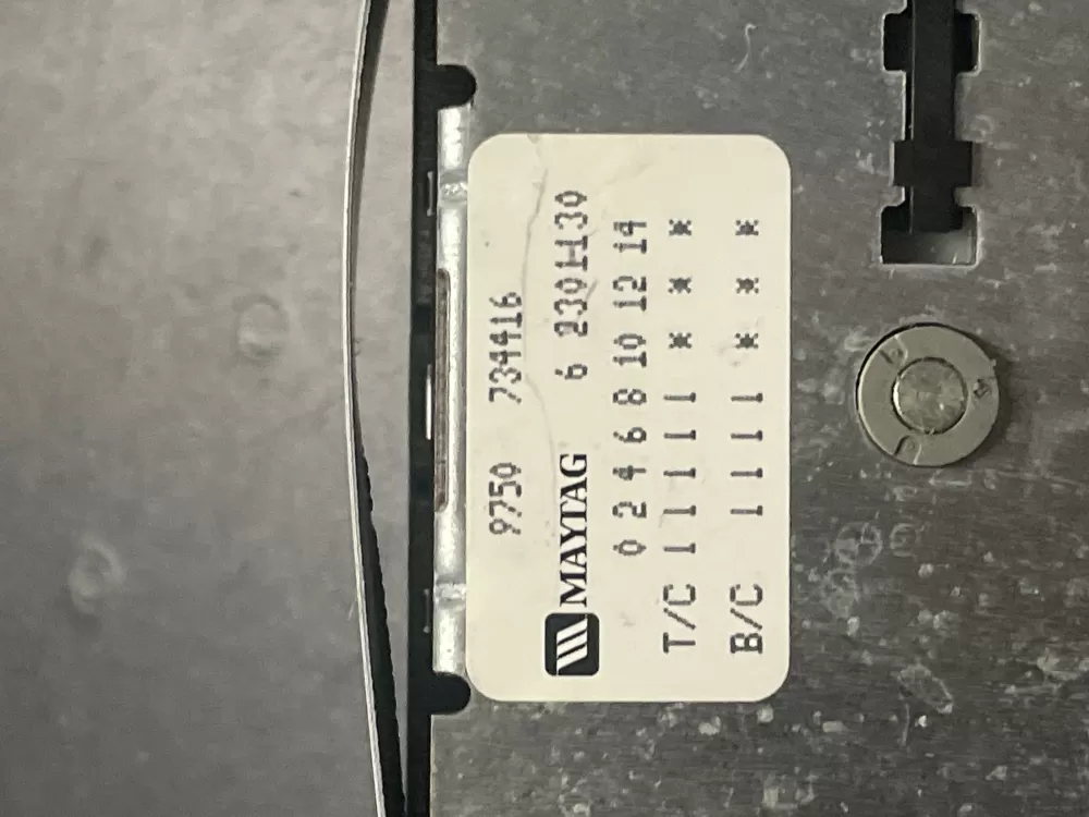 Maytag 6 2301130 Washer Timer AZ19343 | WM1067