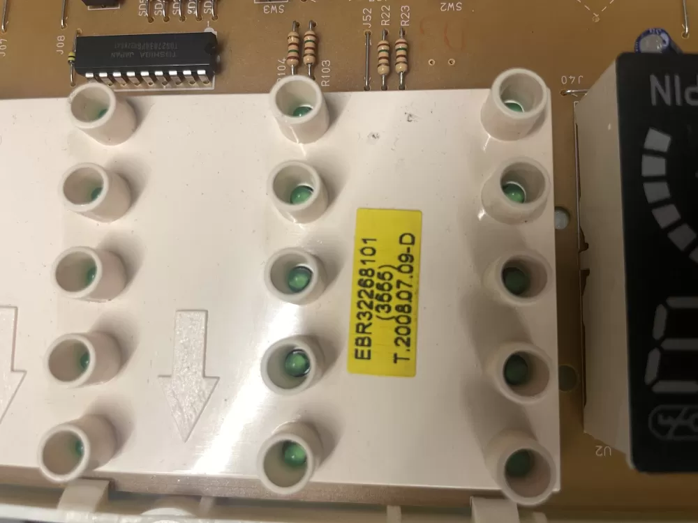 LG EAX32221201 EBR32268101 Washer Control Board AZ207269 | Wmv918