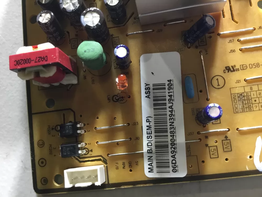 Samsung DA92-00483N Refrigerator Control Board Inverter AZ47454 | NR588