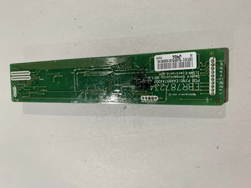 LG EBR78723402 Refrigerator User Interface Control Board AZ165901 | BK2557