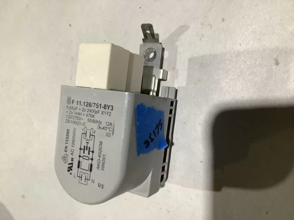 Kenmore LG EN133200 Washer Asko Noise Filter AZ110999 | Sl138