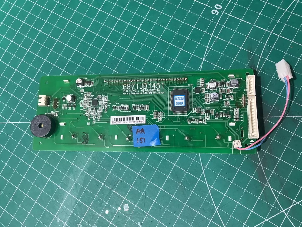 LG Kenmore 6871JB1451A Refrigerator Control Board Dispenser AZ196061 | AR151