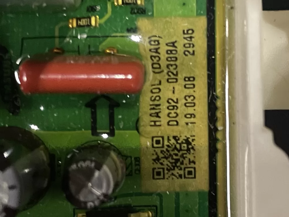 Samsung Washer DC92-02388A Control Board AZ25634 | WM8