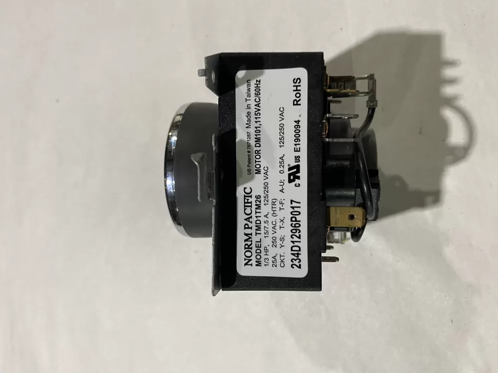 Kenmore  General Electric WE4M521 WE04X22654 PS11721520 234D1296P017 Dryer Timer
