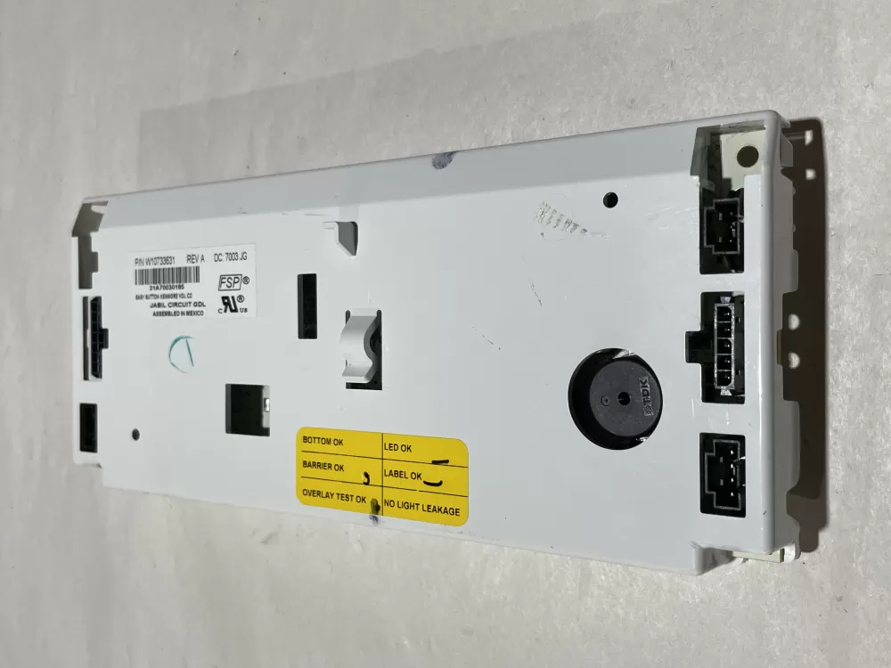 Whirlpool W10733631 Refrigerator Control Board | AZ134685 | Wm603