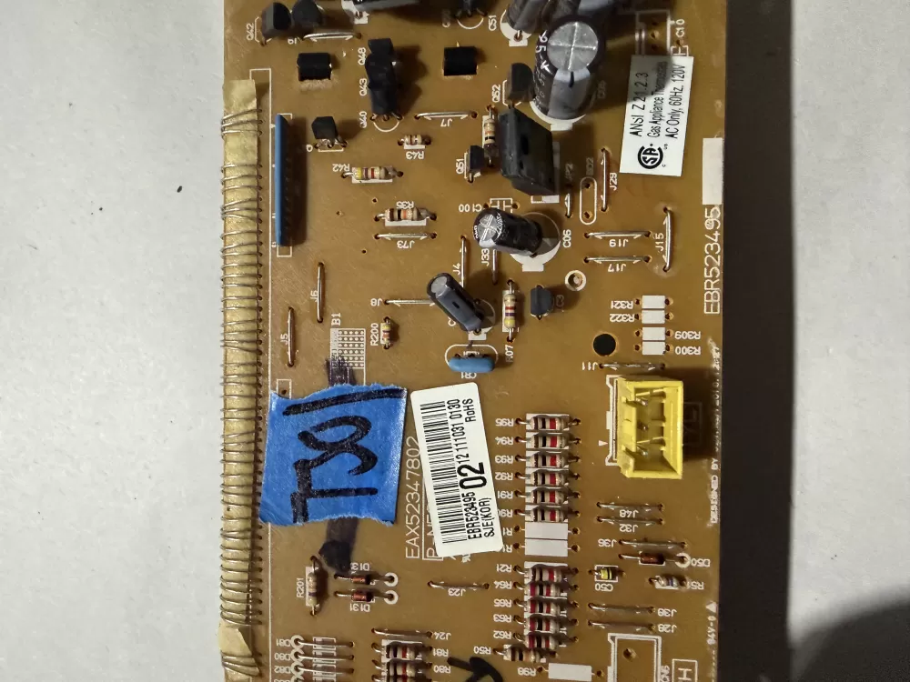 LG EBR52349505 Range Display Oven Control Board AZ225493 | KM730