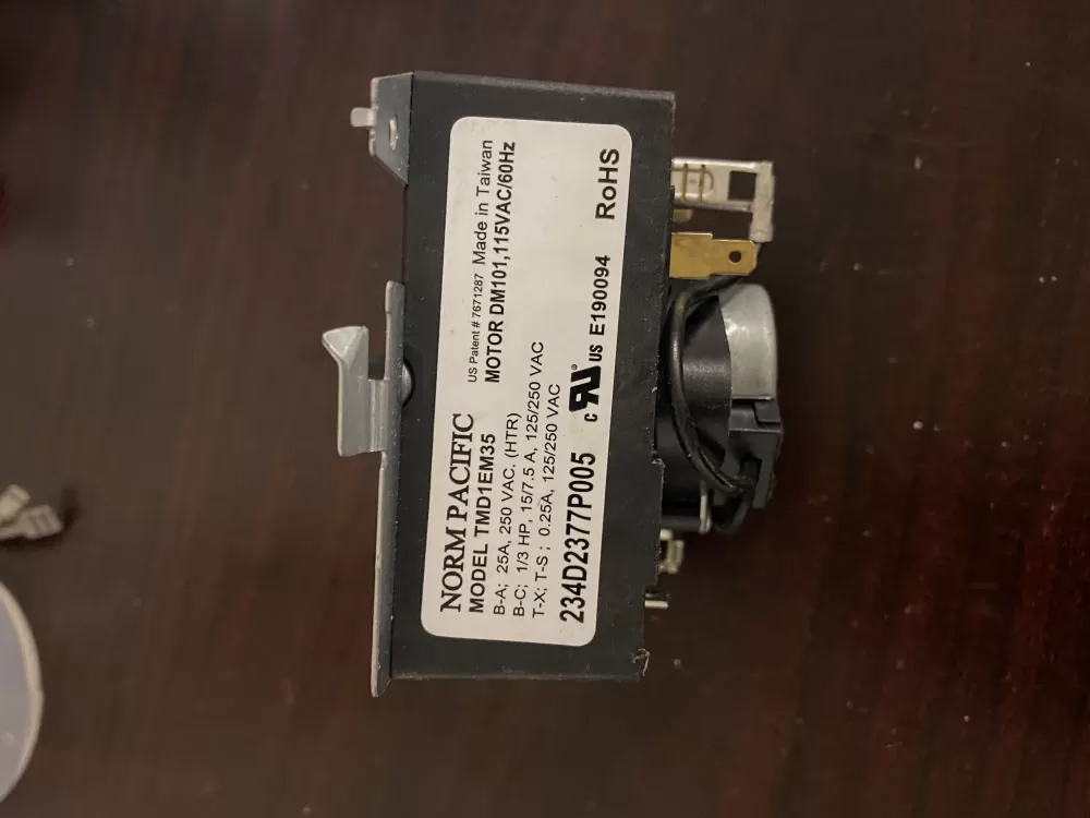 Hotpoint  General Electric WE04X25280 234D2377P005 Dryer Timer