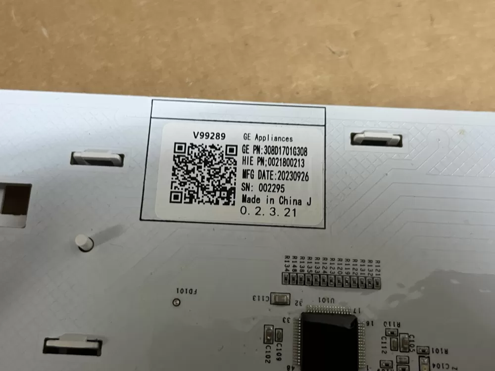GE Washer Control Board 308D1701G308 00218000213 AZ102450 | Wm890
