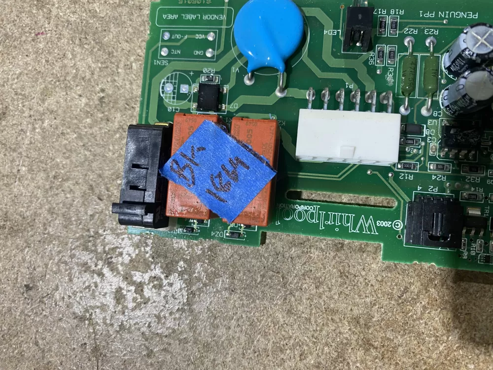Whirlpool Kenmore 2252166 Refrigerator Control Board  AZ76518 | BK1864