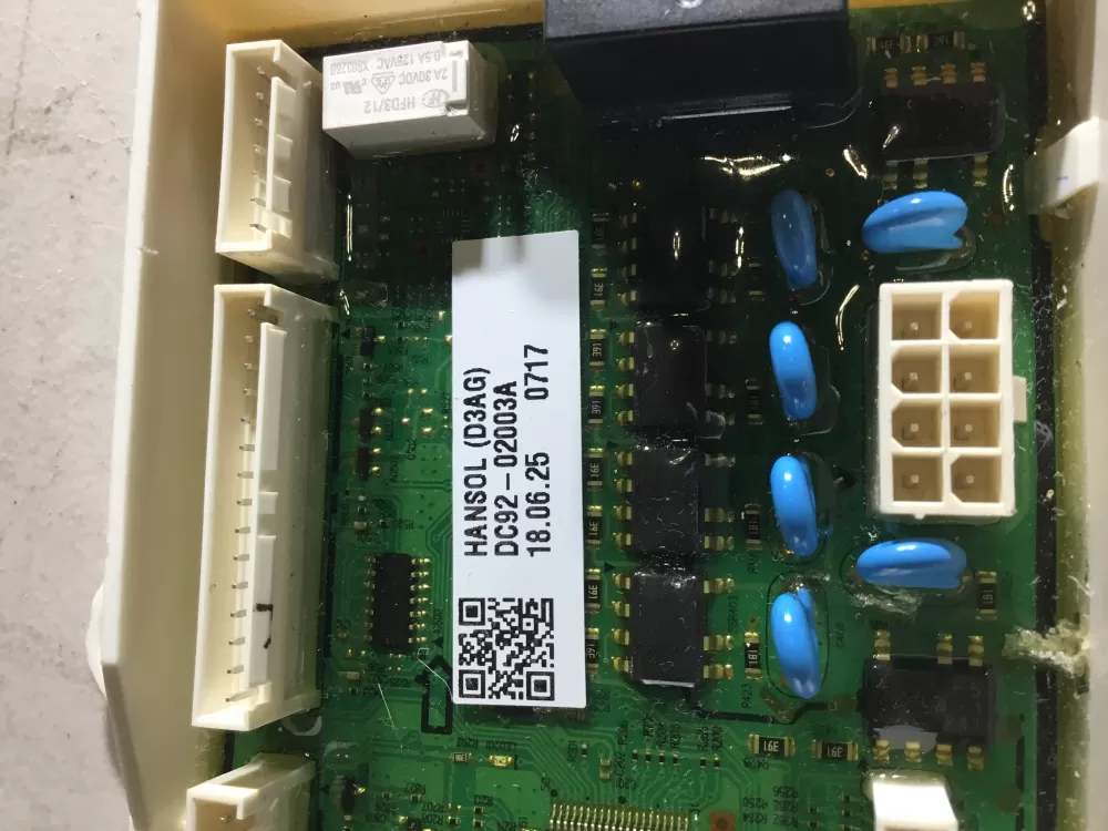 Samsung DC92 02003A Washer Control Board AZ47575 | NRV448