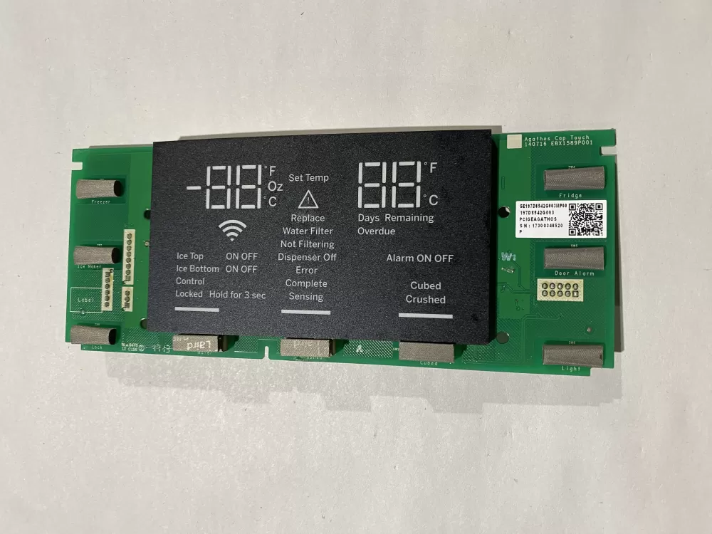 GE 197D8542G003 WR55X41025 Refrigerator Control Board AZ134320 | BK2338