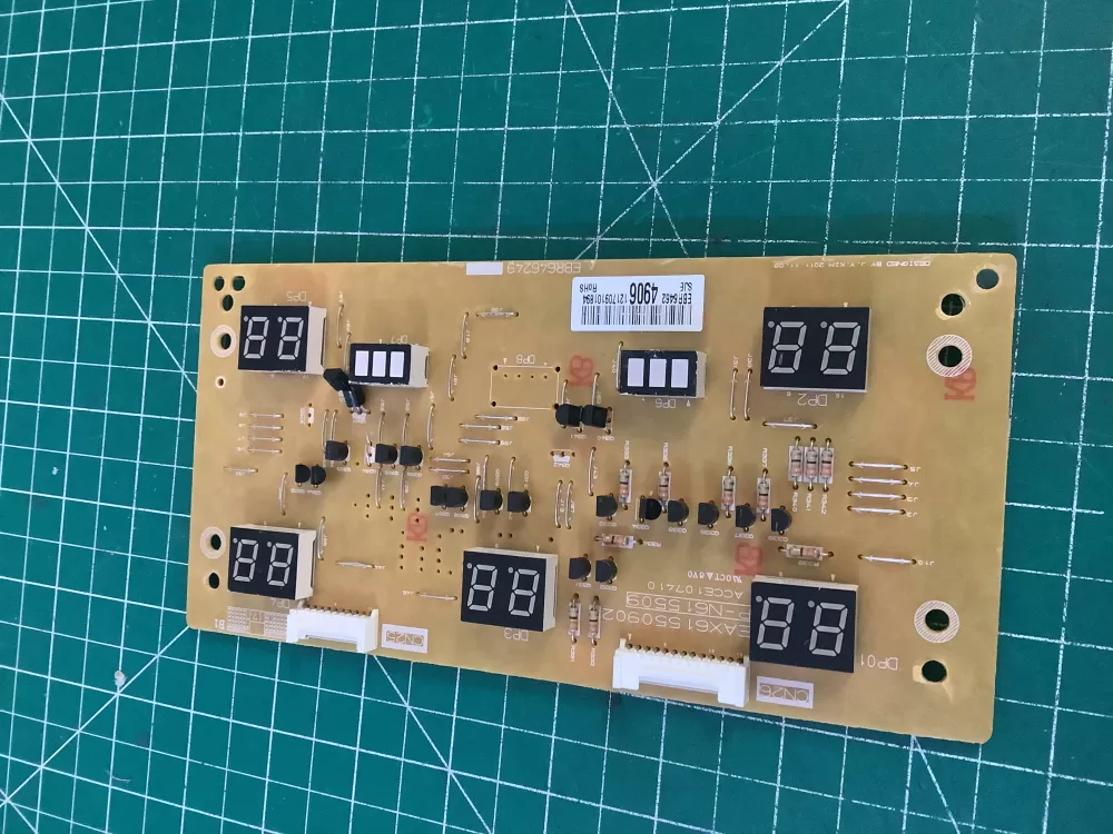 LG EBR64624906 Range Control Board AZ196979 | NR2752