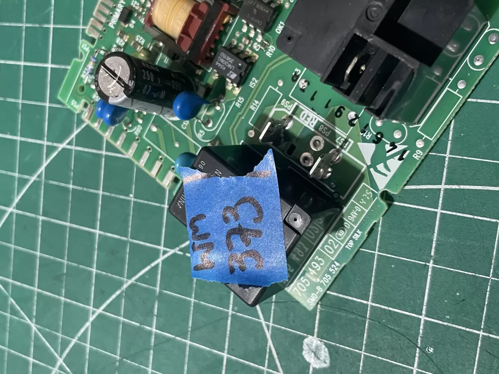 GE 705486 06 Dryer Control Board AZ192575 | Wm373