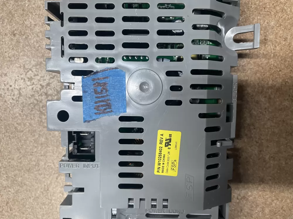 Whirlpool W10258402 Washer Control Board AZ22204 | KM1658