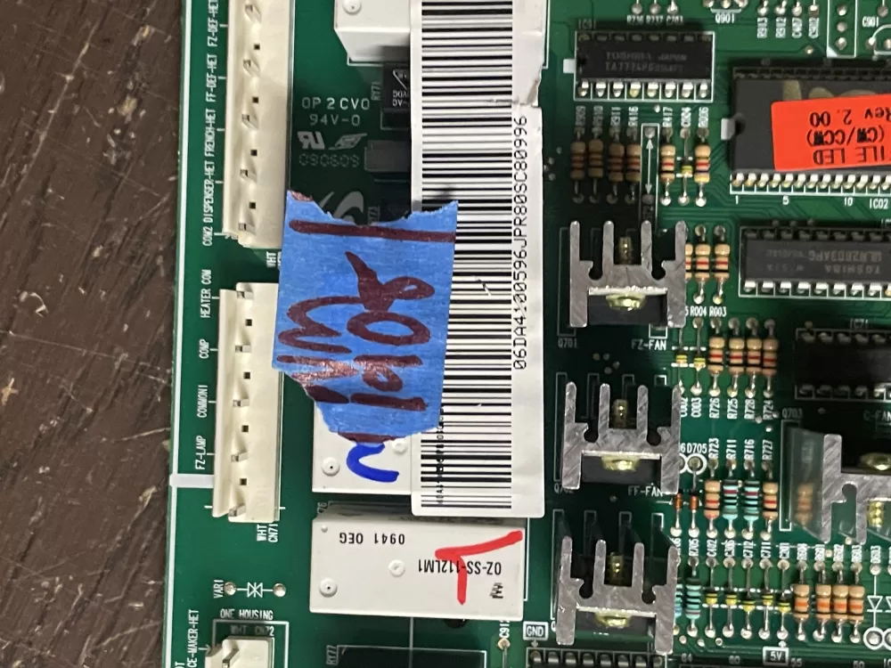 Samsung DA41 00596J Refrigerator Control Board AZ51838 | Wm1908