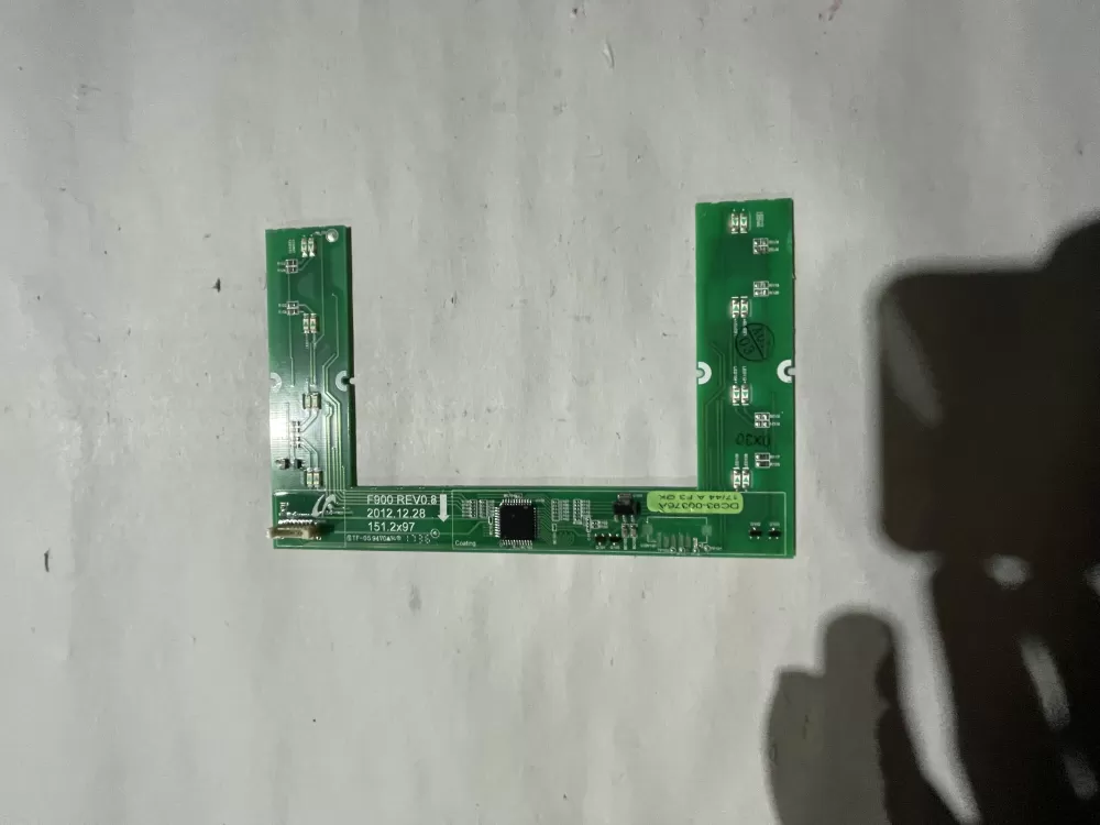 Samsung DC93-00376A Washer UI Touch Sensor Display Board