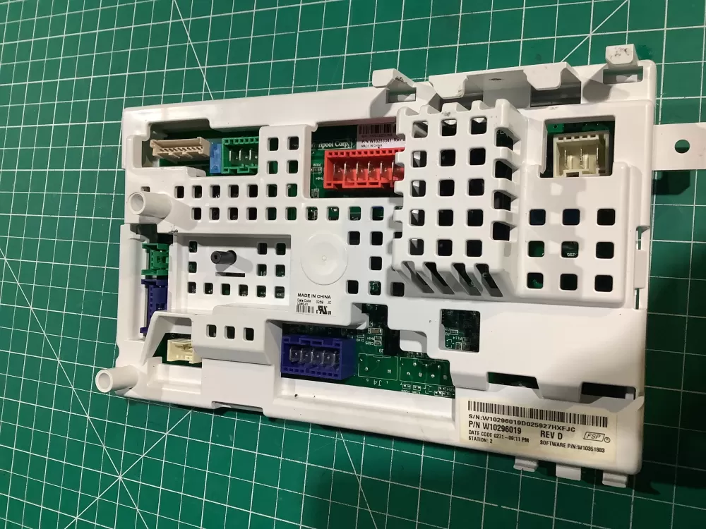 Whirlpool AP5185370 1938492 W10393444 W10296019 W10333848 W10393558 PS3495158 Washer Control Board