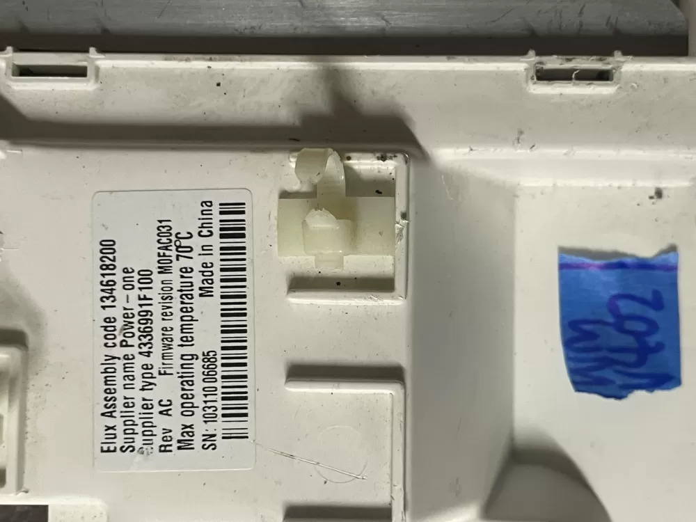 Frigidaire 134618200 5304504715 Washer Control Board AZ40903 | Wmv402