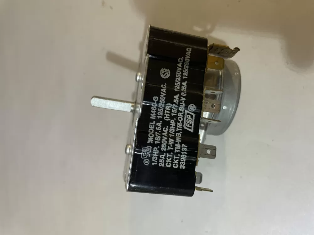 Whirlpool  Roper  Estate AP6009023 3398137 3406704 3976574 WP3976574 PS11742165 Dryer Timer