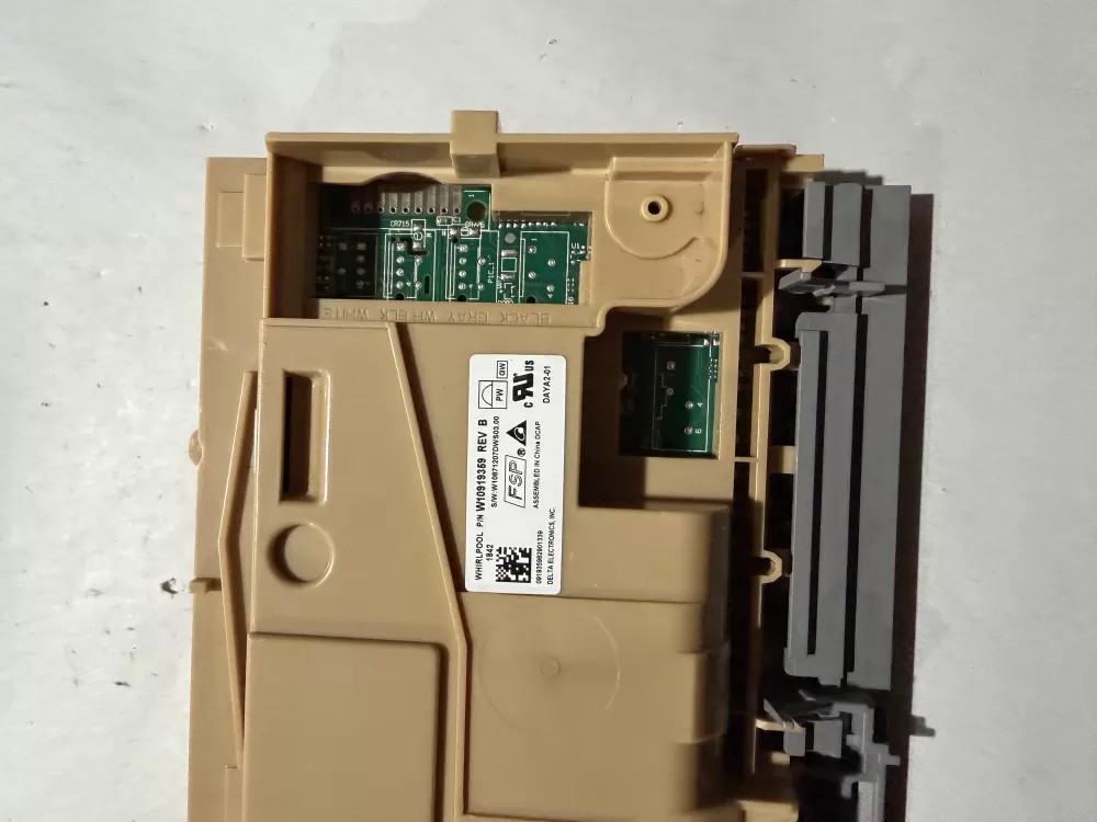 Whirlpool W10919359 Dishwasher Control Board AZ214981 | KM548