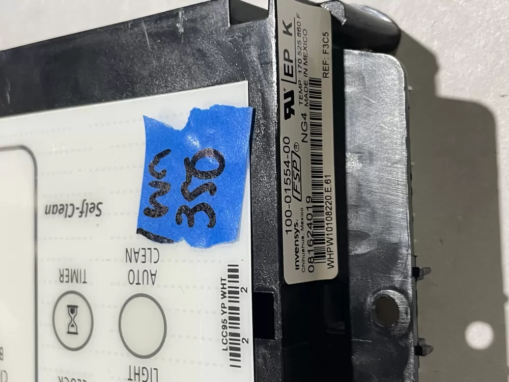Whirlpool Range Control Board 100-01554-00 AZ177151 | Wm350