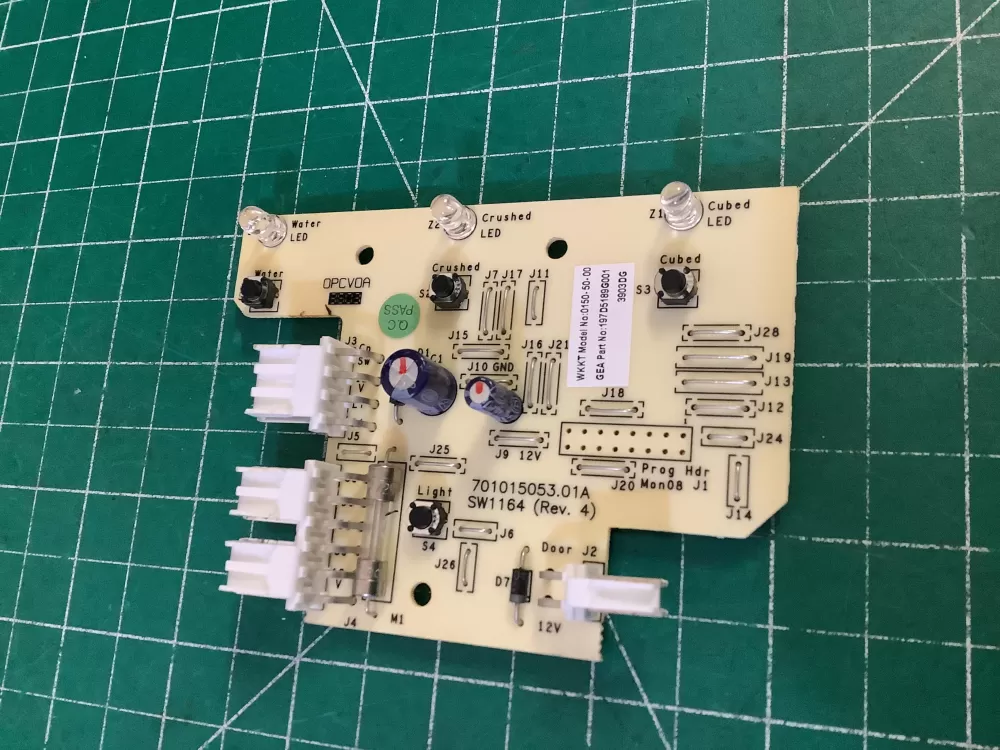 GE 197D5189G001 Refrigerator Control Board