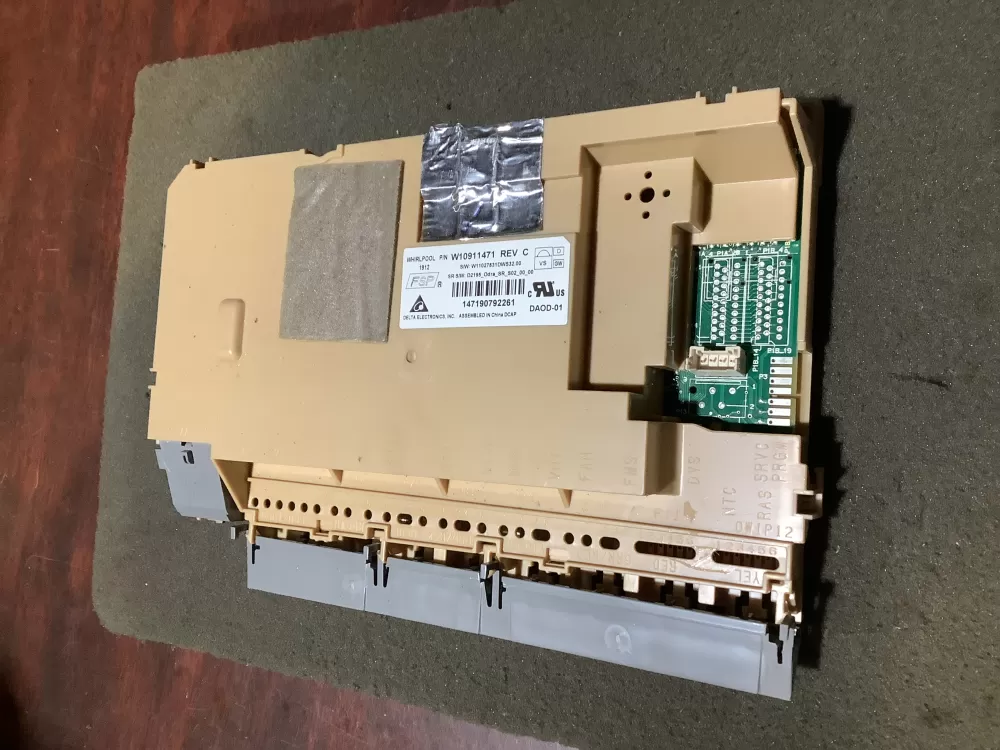 Whirlpool W10911471 W11120155 PS12347291 Dishwasher Control Board