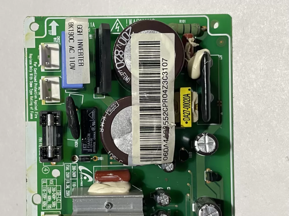 Samsung DA41-00404B DA41-00411A DA41-00552C Refrigerator Control Board