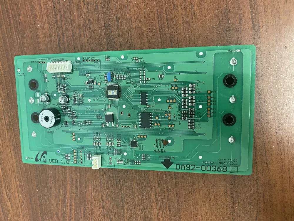 Samsung DA92-00368B Refrigerator Dispenser UI Control Board AZ44712 | BK1764