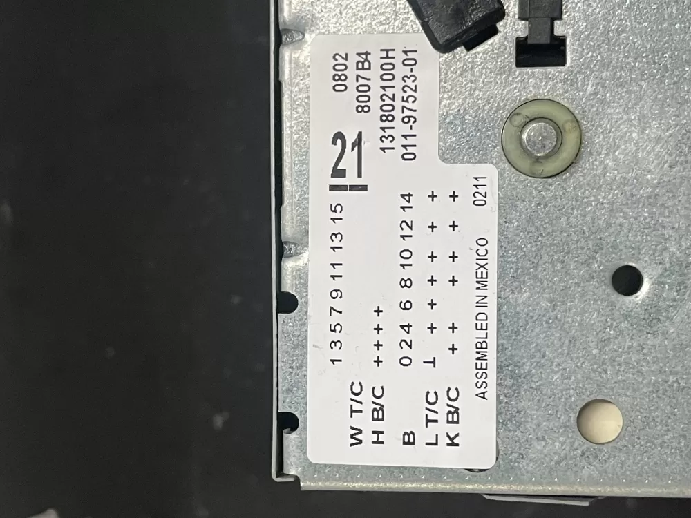 Frigidaire 131802100H Washer Timer AZ22796 | WM1220