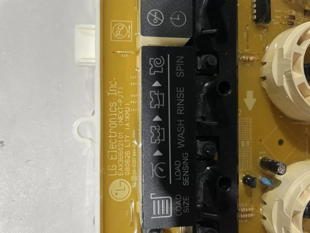 LG EBR36870711 Washer Control Board Panel User Interface AZ135446 | KMV261