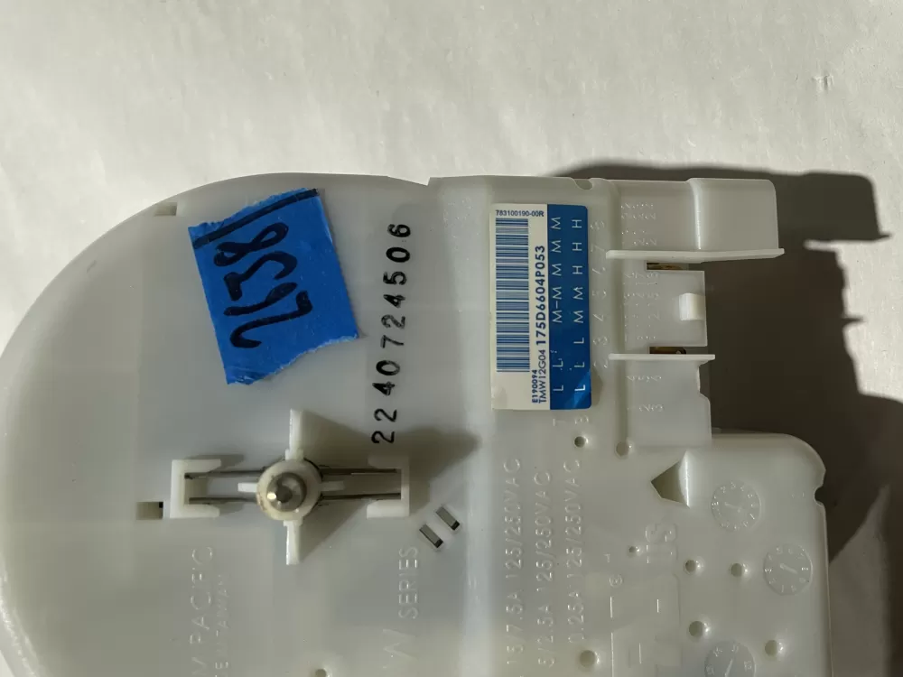 GE WH12X10527 175D6604P053 Washer Timer AZ203473 | KM2638